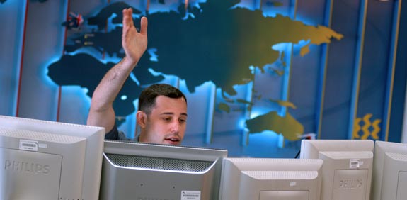 בורסת תל אביב / צלם: בלומברג